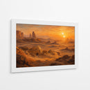 Horizonte de Dos Soles - Sinaí Nahum | Cuadro decorativo de Canvas Lab