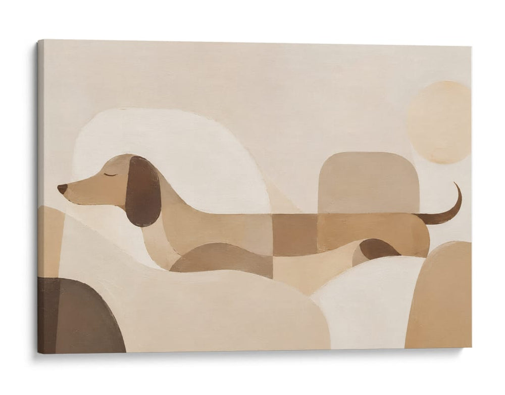 Salchicha en Calma - Sinaí Nahum | Cuadro decorativo de Canvas Lab