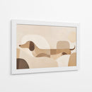 Salchicha en Calma - Sinaí Nahum | Cuadro decorativo de Canvas Lab