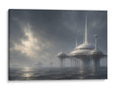 Torres Sobre la Tormenta - Sinaí Nahum | Cuadro decorativo de Canvas Lab