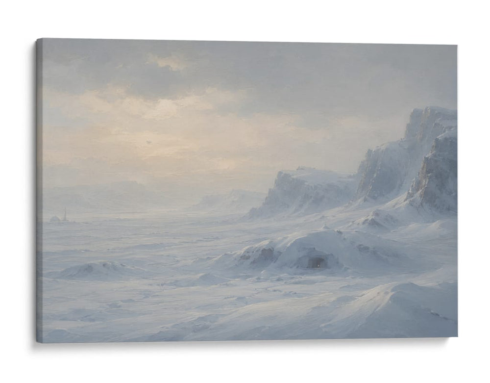 Refugio en la Nieve - Sinaí Nahum | Cuadro decorativo de Canvas Lab