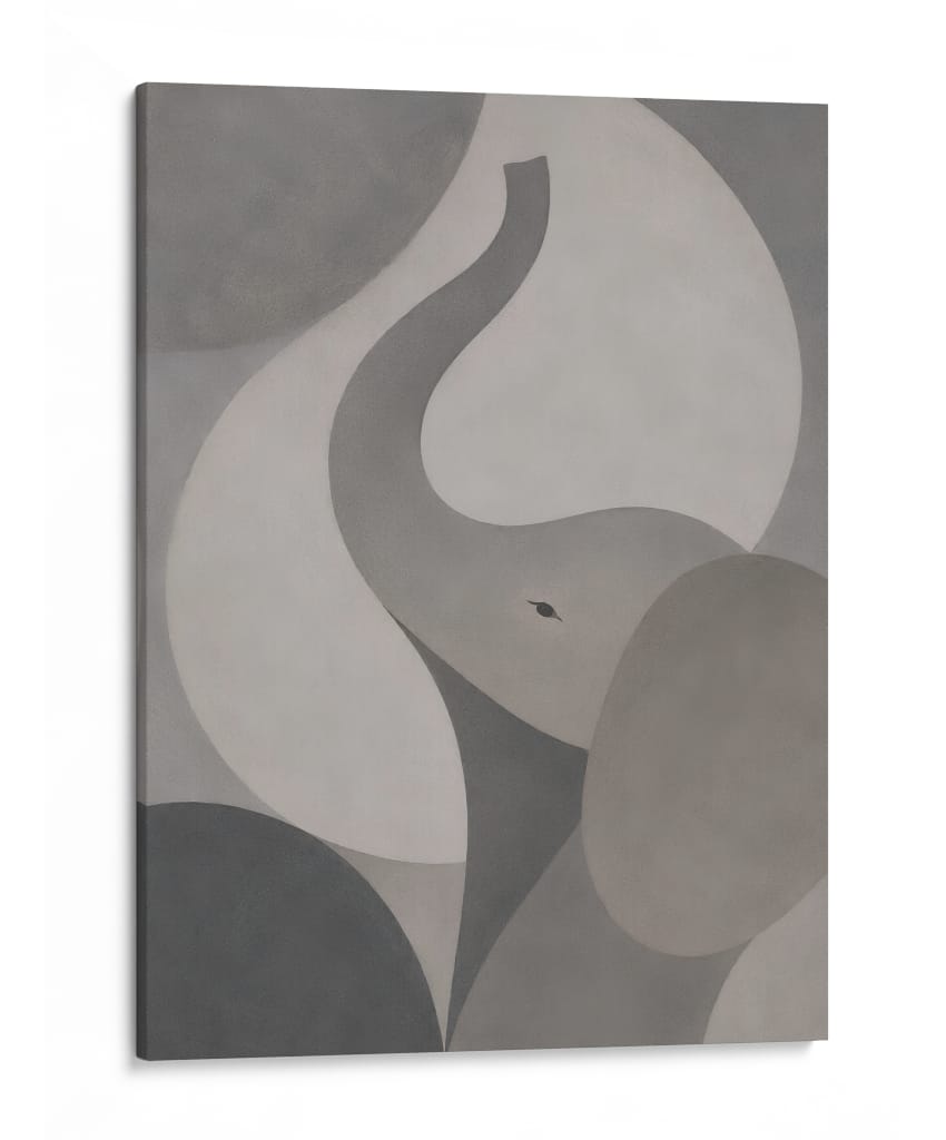 Elefante de Niebla - Sinaí Nahum | Cuadro decorativo de Canvas Lab
