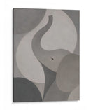Elefante de Niebla - Sinaí Nahum | Cuadro decorativo de Canvas Lab