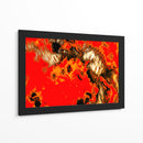 Colorido abstracto con Rojos - FErB | Cuadro decorativo de Canvas Lab