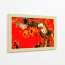 Colorido abstracto con Rojos - FErB | Cuadro decorativo de Canvas Lab