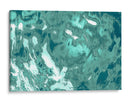 Abstracto de libertad con celestes y verdes - FErB | Cuadro decorativo de Canvas Lab