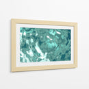 Abstracto de libertad con celestes y verdes - FErB | Cuadro decorativo de Canvas Lab