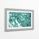 Abstracto de libertad con celestes y verdes - FErB | Cuadro decorativo de Canvas Lab