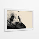 Un tierno panda - DIEGO D L | Cuadro decorativo de Canvas Lab