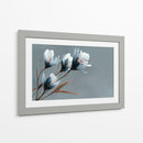 Botones florales blancos - DIEGO D L | Cuadro decorativo de Canvas Lab