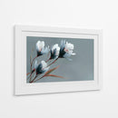 Botones florales blancos - DIEGO D L | Cuadro decorativo de Canvas Lab