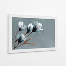 Botones florales blancos - DIEGO D L | Cuadro decorativo de Canvas Lab