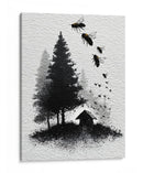 Bosques y abejas - DIEGO D L | Cuadro decorativo de Canvas Lab