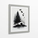 Bosques y abejas - DIEGO D L | Cuadro decorativo de Canvas Lab