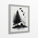Bosques y abejas - DIEGO D L | Cuadro decorativo de Canvas Lab
