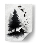 Bosques y abejas - DIEGO D L | Cuadro decorativo de Canvas Lab