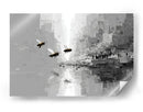 Abejas en gris - DIEGO D L | Cuadro decorativo de Canvas Lab