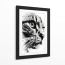 Cara de gato en puntos - DIEGO D L | Cuadro decorativo de Canvas Lab