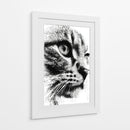 Cara de gato en puntos - DIEGO D L | Cuadro decorativo de Canvas Lab