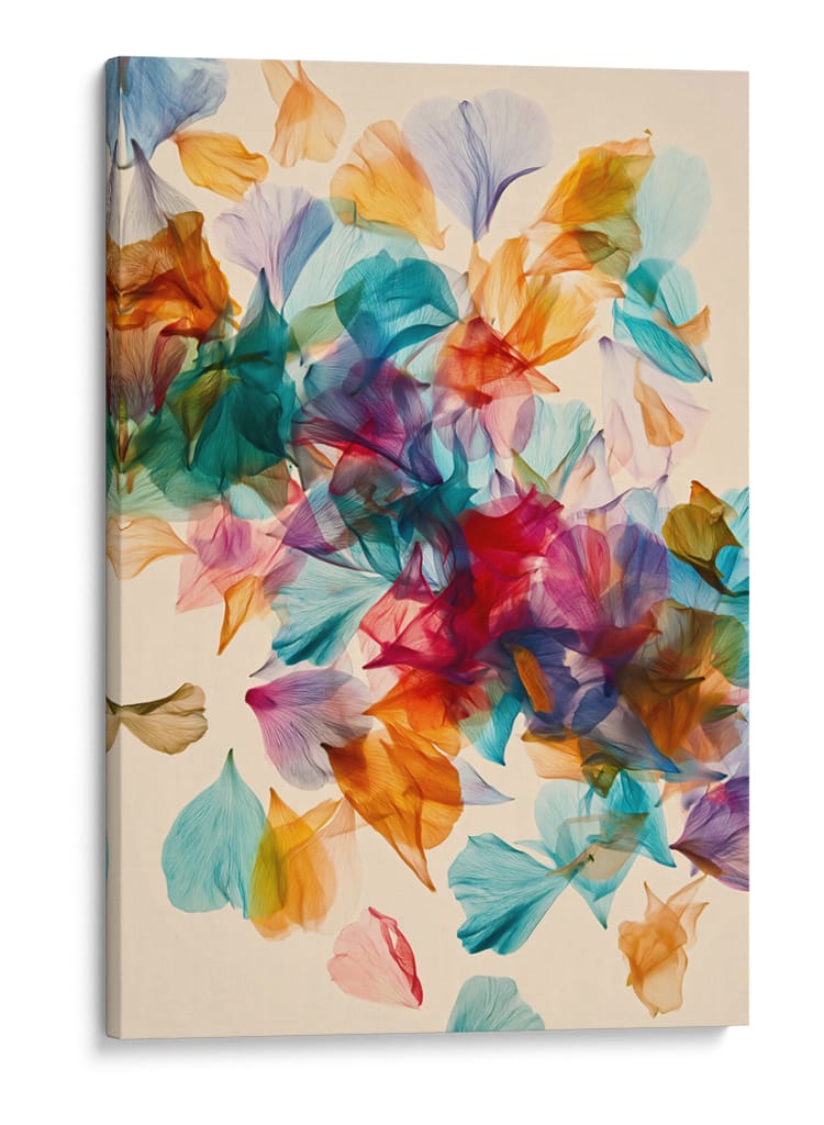 Petalos transparentes  - DIEGO D L | Cuadro decorativo de Canvas Lab