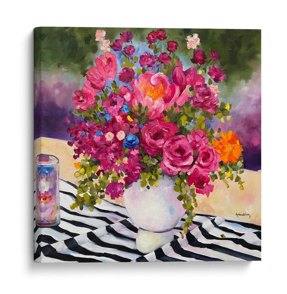 Romance sobre la mesa - Adriana Sosa | Cuadro decorativo de Canvas Lab