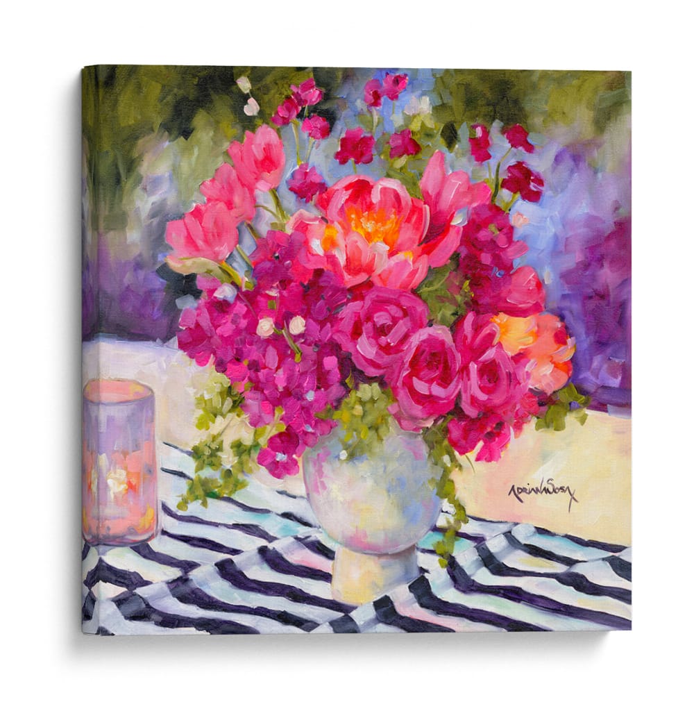 Romance sobre la mesa - Adriana Sosa | Cuadro decorativo de Canvas Lab