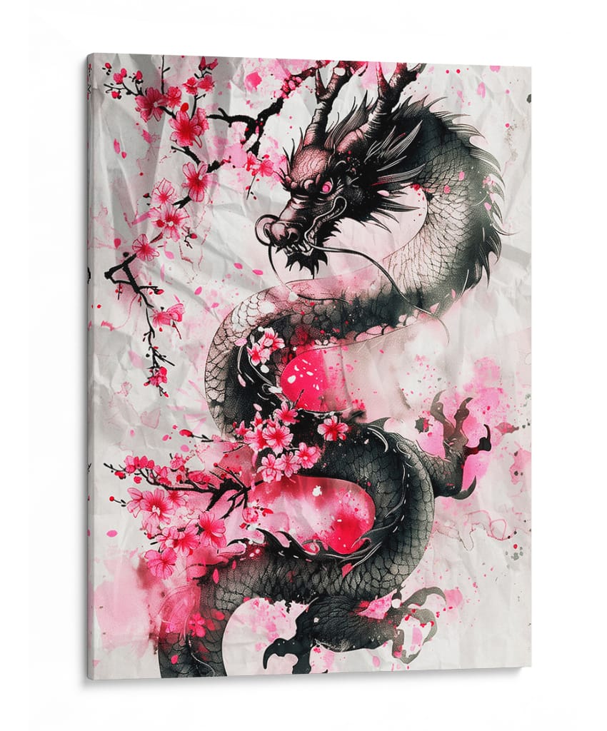 Furia de Cerezo - Puffy Design | Cuadro decorativo de Canvas Lab