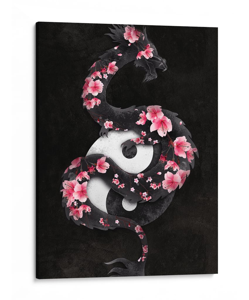 Equilibrio Floral - Puffy Design | Cuadro decorativo de Canvas Lab
