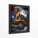 Santuario Crepuscular - Puffy Design | Cuadro decorativo de Canvas Lab