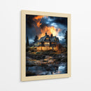 Santuario Crepuscular - Puffy Design | Cuadro decorativo de Canvas Lab
