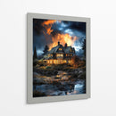 Santuario Crepuscular - Puffy Design | Cuadro decorativo de Canvas Lab