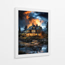 Santuario Crepuscular - Puffy Design | Cuadro decorativo de Canvas Lab