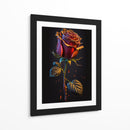 Rosa Sangrienta - Puffy Design | Cuadro decorativo de Canvas Lab
