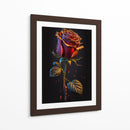 Rosa Sangrienta - Puffy Design | Cuadro decorativo de Canvas Lab