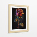 Rosa Sangrienta - Puffy Design | Cuadro decorativo de Canvas Lab