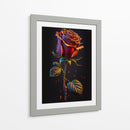 Rosa Sangrienta - Puffy Design | Cuadro decorativo de Canvas Lab