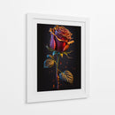 Rosa Sangrienta - Puffy Design | Cuadro decorativo de Canvas Lab