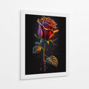 Rosa Sangrienta - Puffy Design | Cuadro decorativo de Canvas Lab