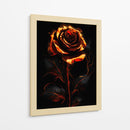 Fuego Dorado - Puffy Design | Cuadro decorativo de Canvas Lab