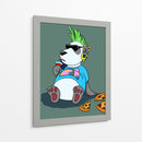 Panda Rebelde - Puffy Design | Cuadro decorativo de Canvas Lab