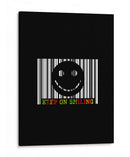 Sonrisa Codificada - Puffy Design | Cuadro decorativo de Canvas Lab