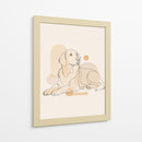 Dulce Guardian - Sinaí Nahum | Cuadro decorativo de Canvas Lab