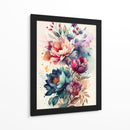 Efusión Floral - Puffy Design | Cuadro decorativo de Canvas Lab