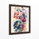 Efusión Floral - Puffy Design | Cuadro decorativo de Canvas Lab