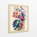 Efusión Floral - Puffy Design | Cuadro decorativo de Canvas Lab