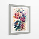 Efusión Floral - Puffy Design | Cuadro decorativo de Canvas Lab