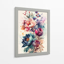 Efusión Floral - Puffy Design | Cuadro decorativo de Canvas Lab