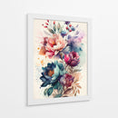 Efusión Floral - Puffy Design | Cuadro decorativo de Canvas Lab