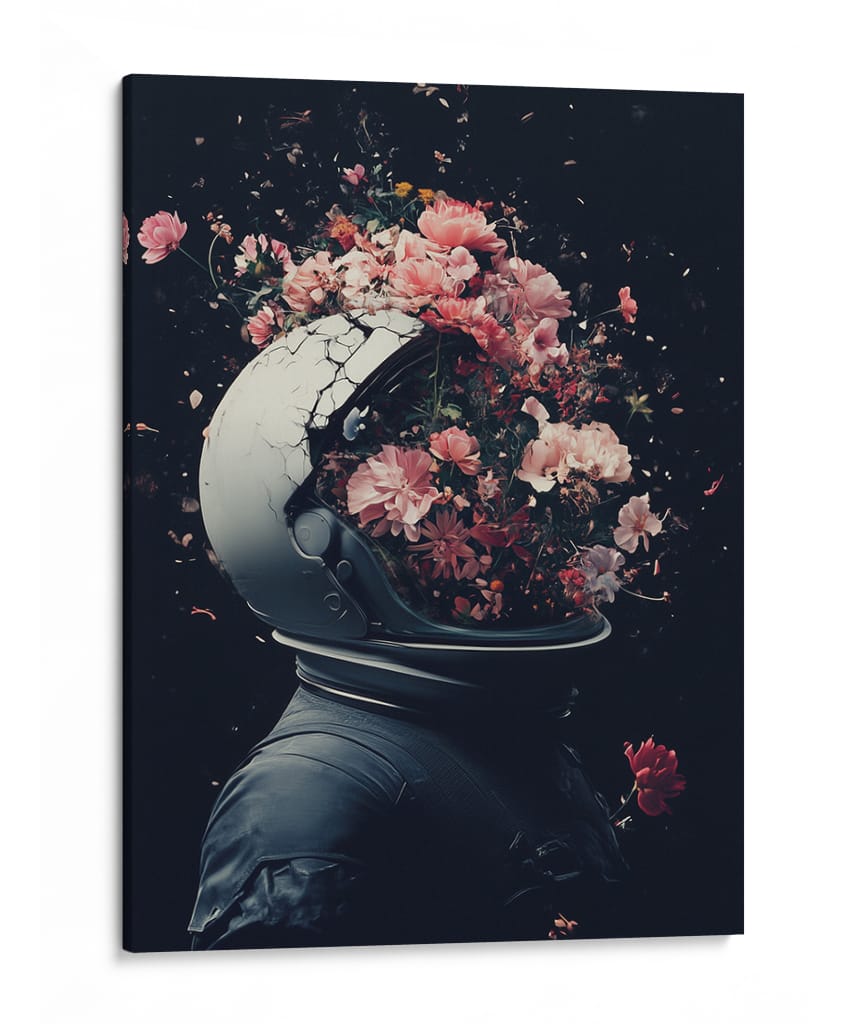Renacer Espacial - Puffy Design | Cuadro decorativo de Canvas Lab