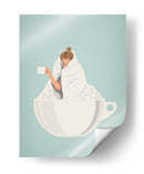 Café Calientito - Puffy Design | Cuadro decorativo de Canvas Lab